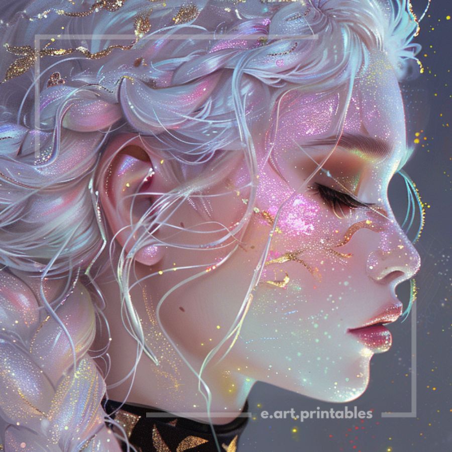 stars walk with me – visions in iridescent silence