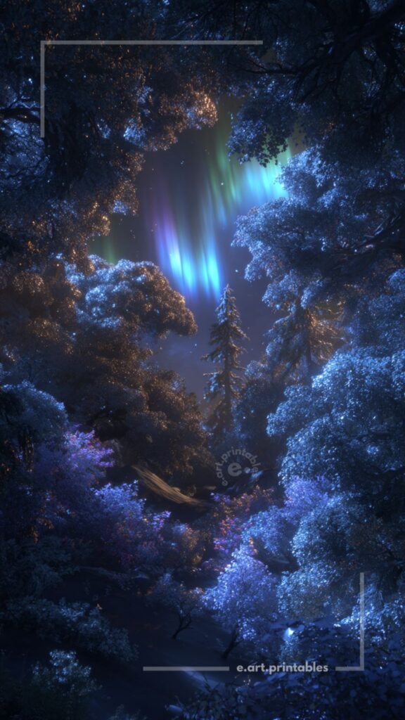 Luminous Fantasy Landscape in Soft Haze