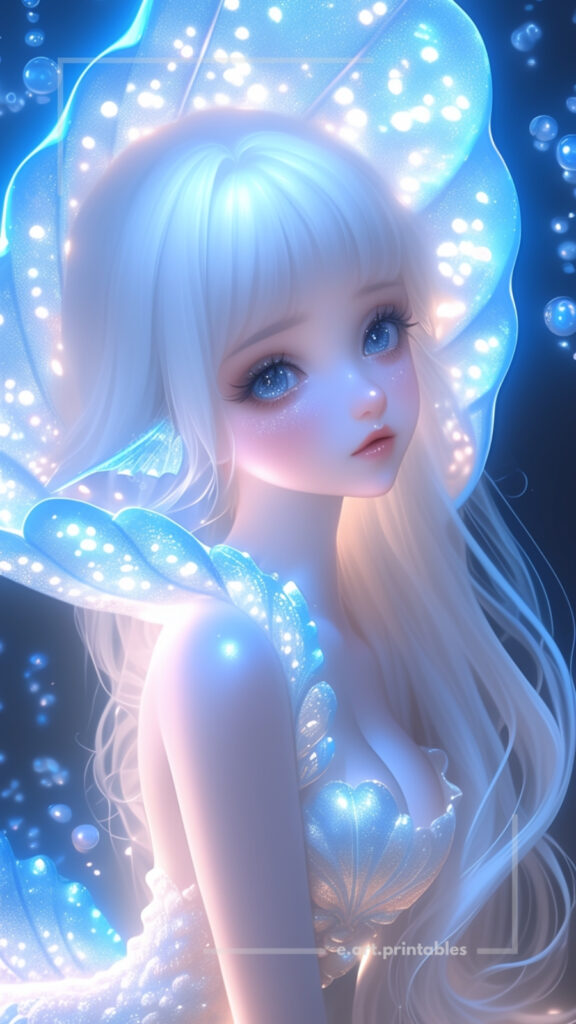 Mystical Mermaids - Blue