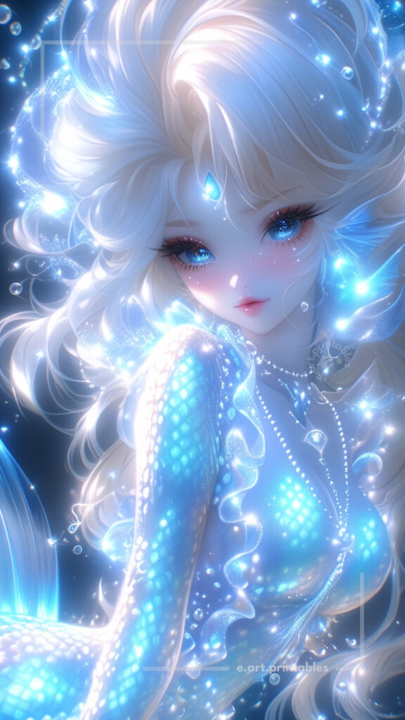 Mystical Mermaids - Blue