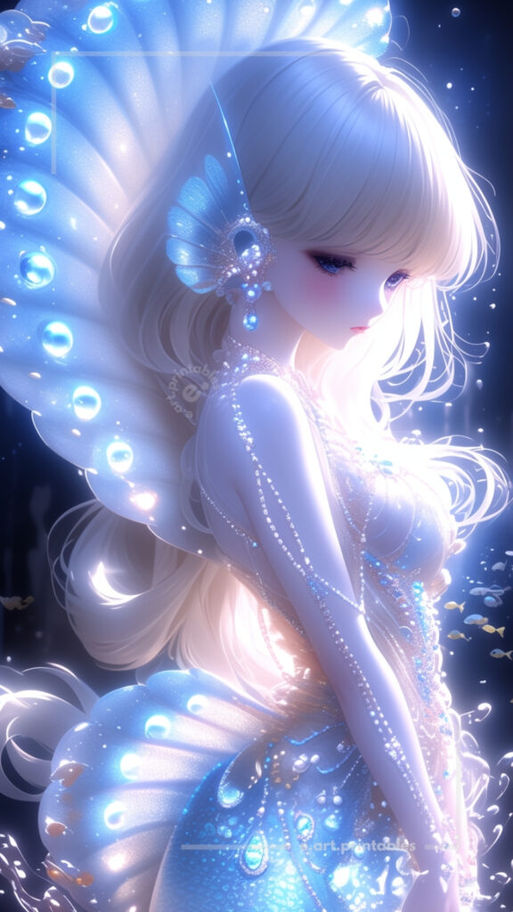 Mystical Mermaids - Blue