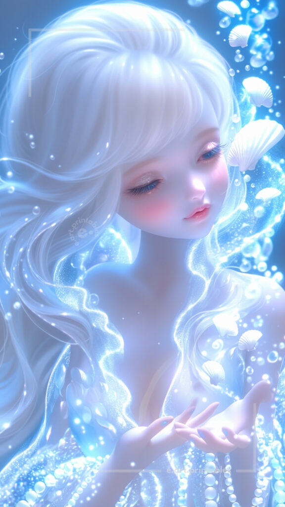 Mystical Mermaids - Blue