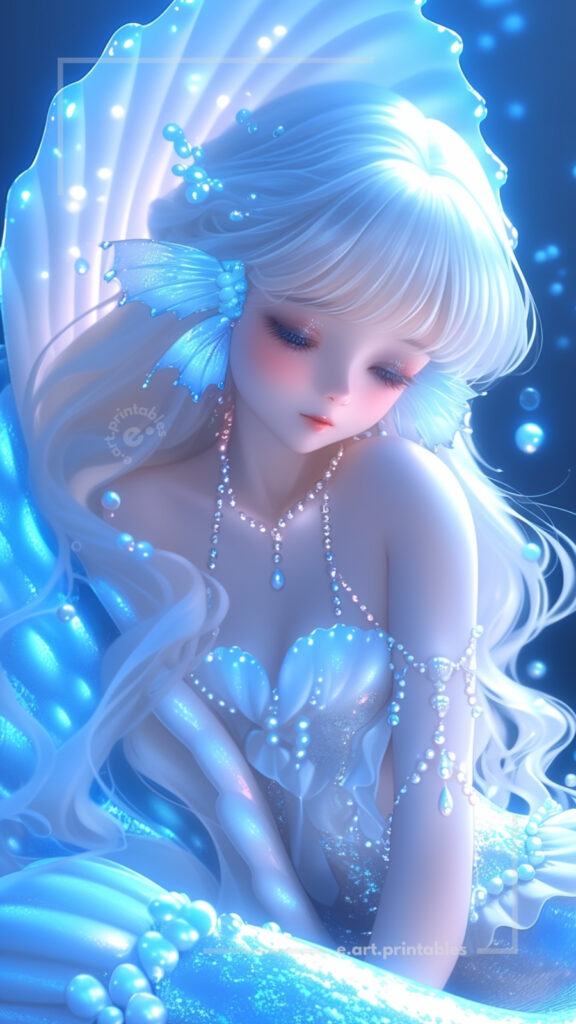 Mystical Mermaids - Blue