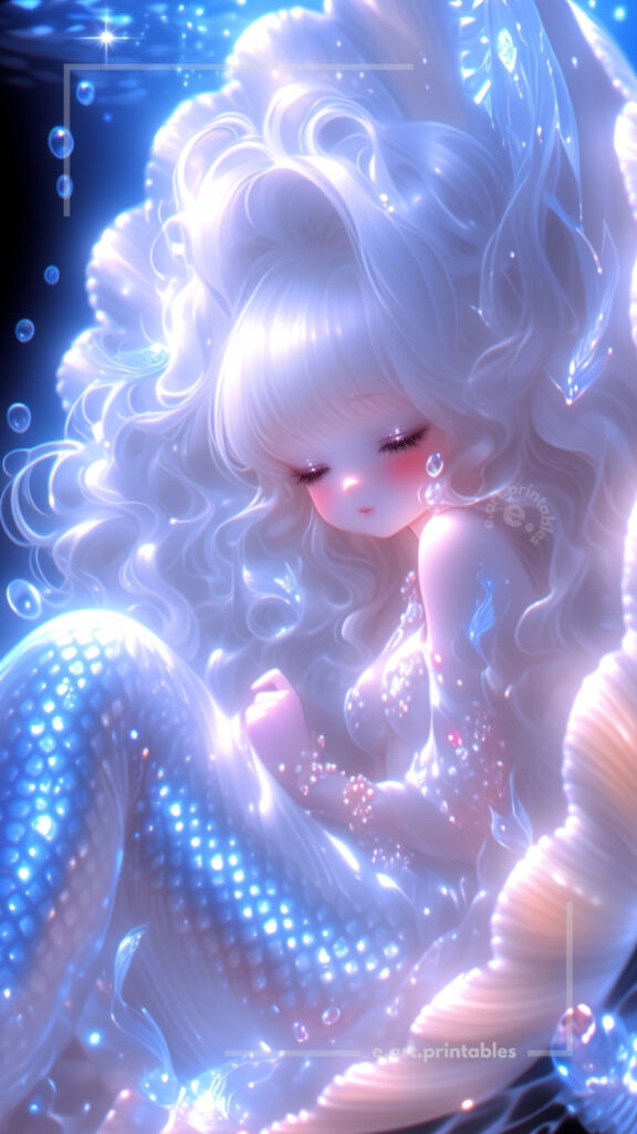 Mystical Mermaids - Blue