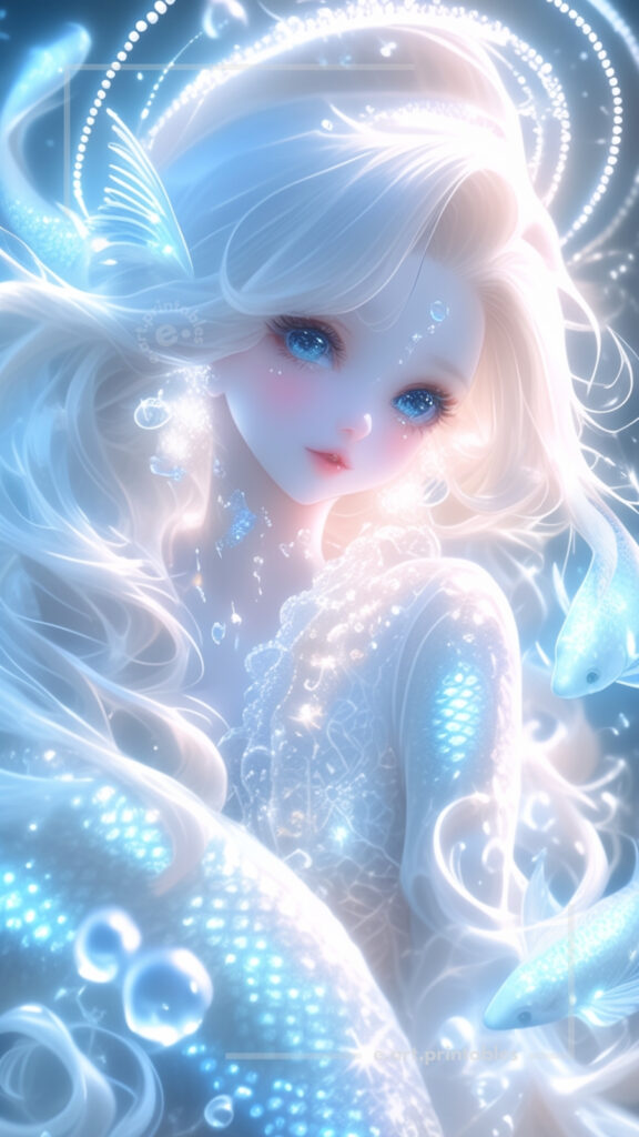 Mystical Mermaids - Blue