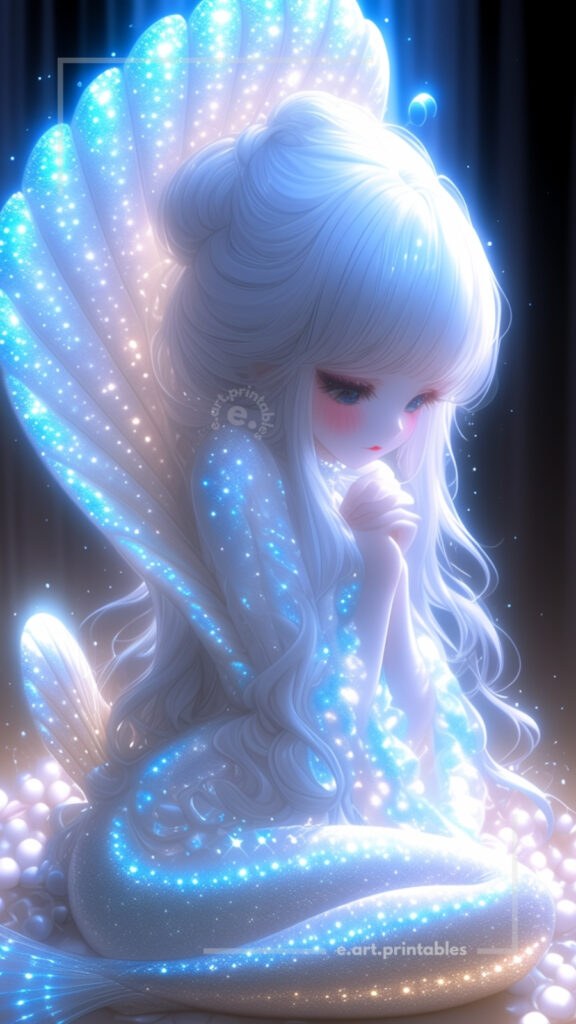 Mystical Mermaids - Blue