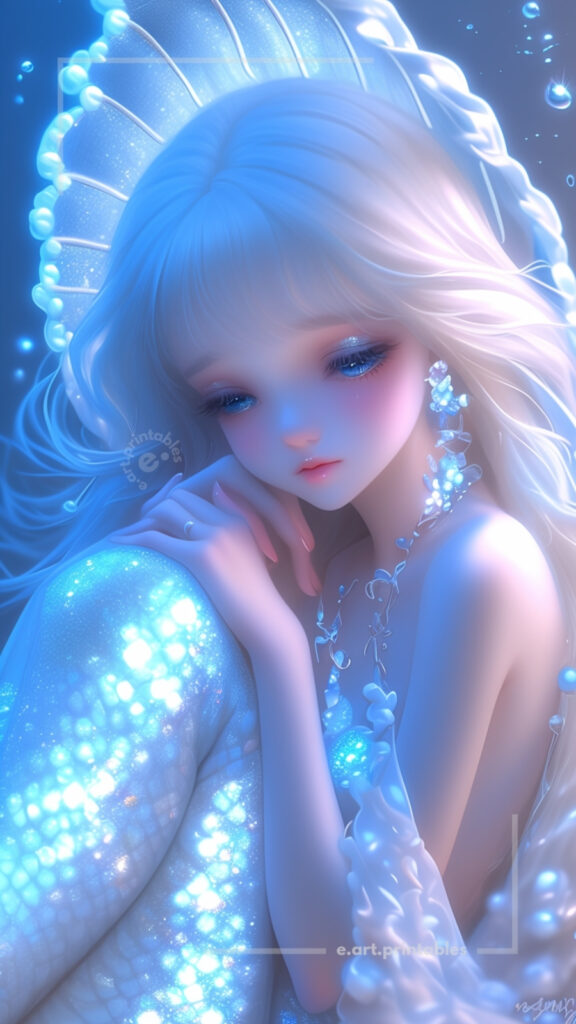 Mystical Mermaids - Blue