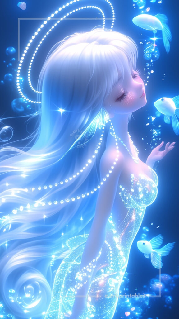 Mystical Mermaids - Blue